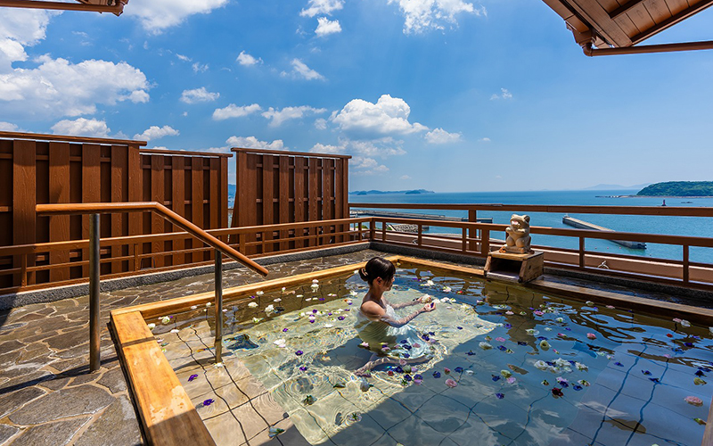 渚のリゾート・吉良 竜宮ホテル 露天風呂