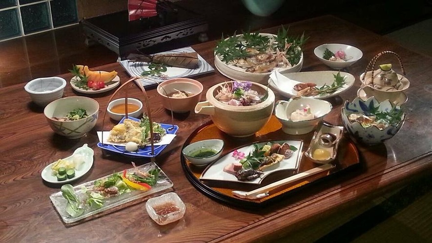 料理一例　杉ヶ瀬