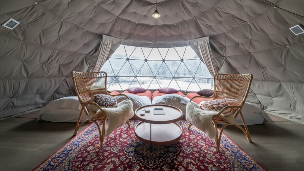 シングルドーム　4ベッドGLAMPROOK飯綱高原