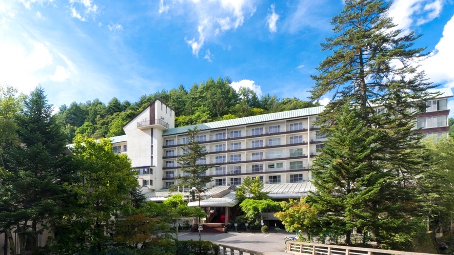 外観　蓼科グランドホテル滝の湯