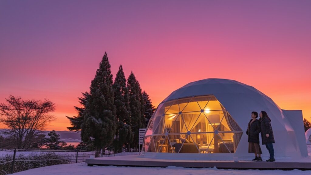 外観　GLAMPROOK飯綱高原