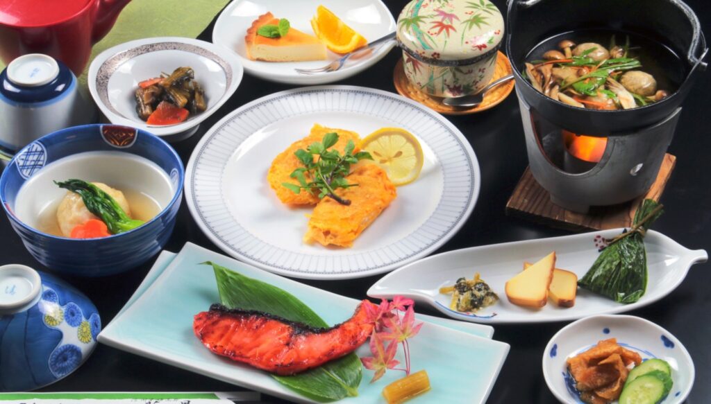 料理一例　ホテル若月