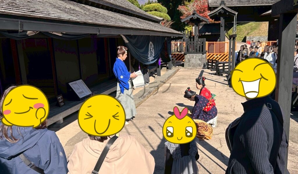 箱根関所の寸劇