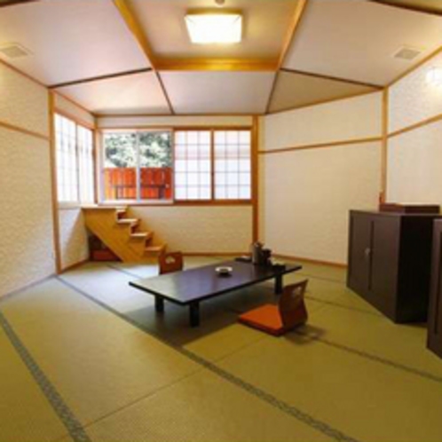 テラス付きのお部屋　山水