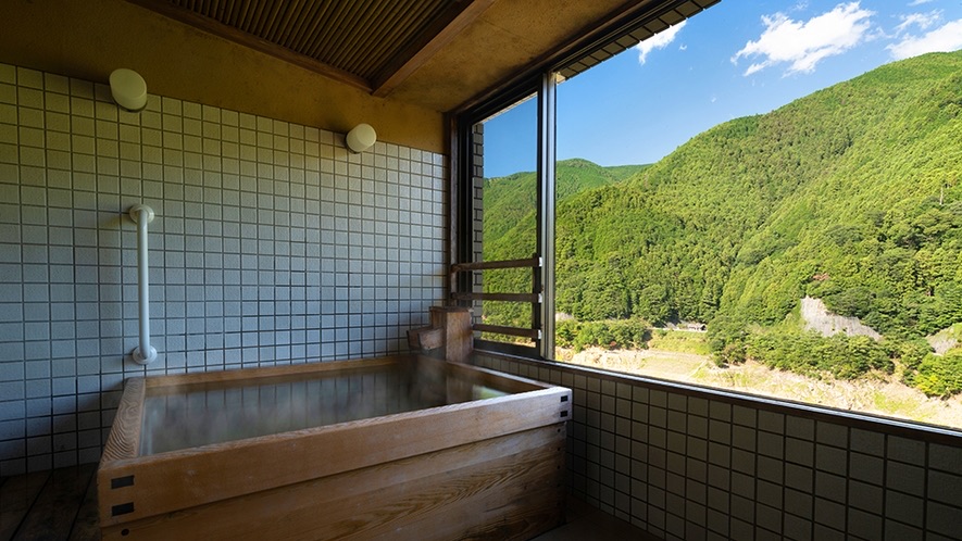 展望風呂付き特別室　ホテル杉の湯
