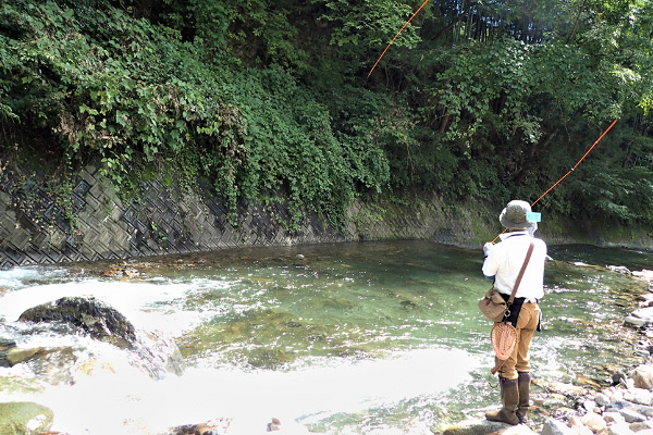 釣り　ホテル杉の湯