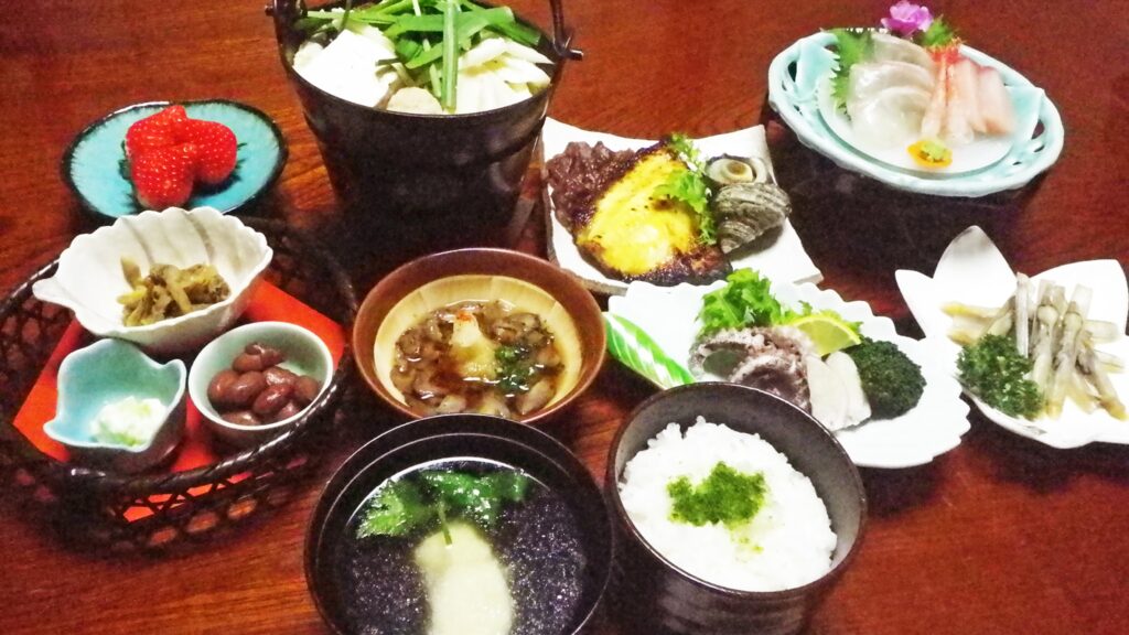 海浜旅庵　しおじ　会席料理