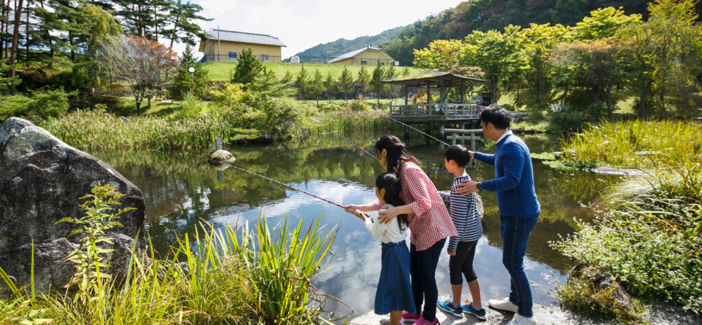 たかむろ水光園 遠野池