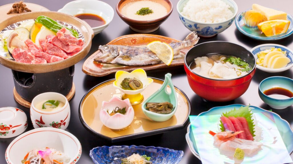 たかむろ水光園 夕食