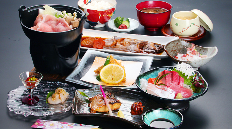 海辺の宿 ひがし　海鮮コース