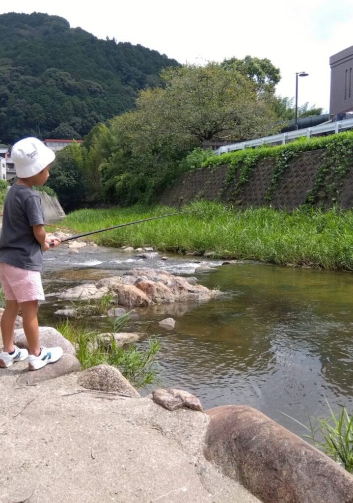 山と川が織り成す自然体験の宿　与一　釣り