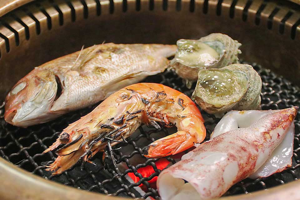 旅館 中村屋　炭火焼コース