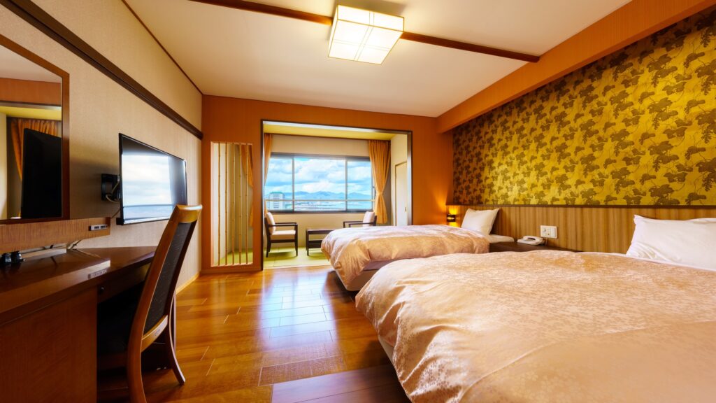 シーサイドホテル　美松　大江亭　客室　海側