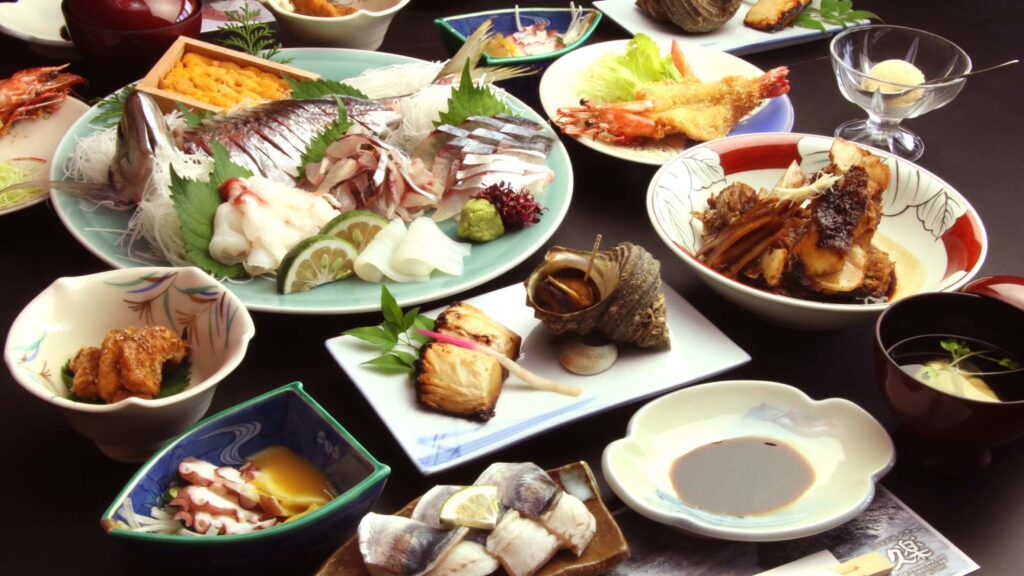 川口屋旅館別亭 久楽 活魚コース