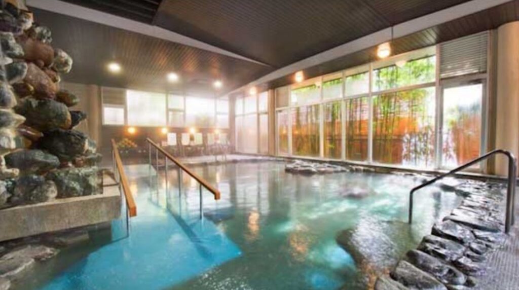 貸切風呂の竹とんぼの湯