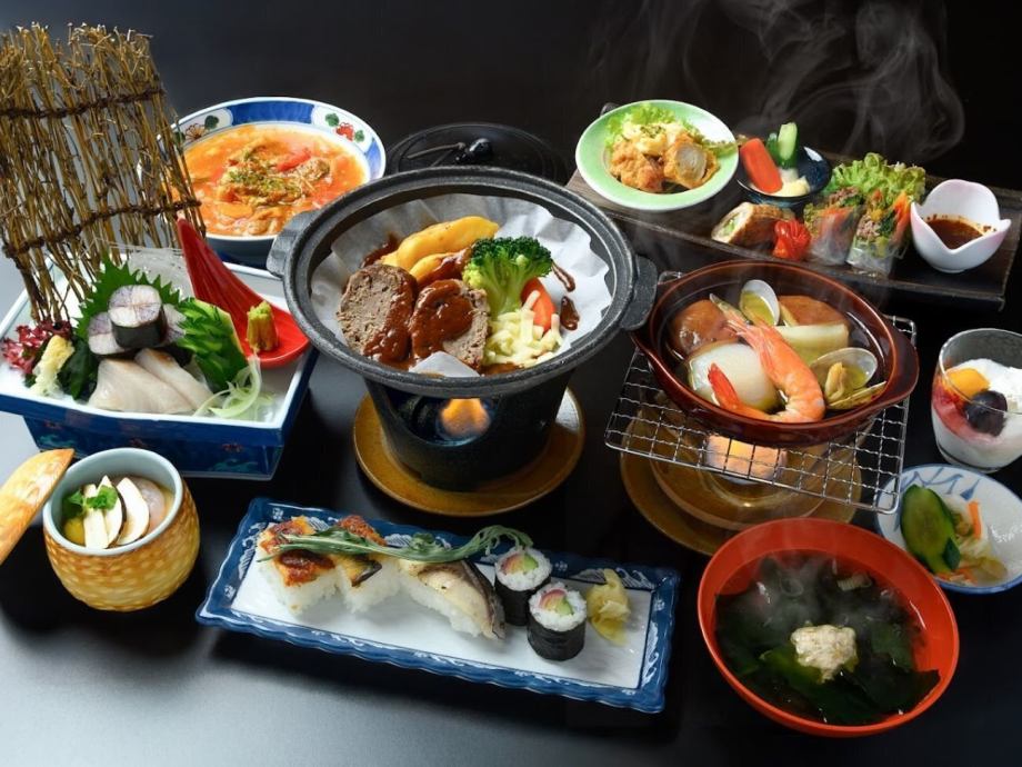 龍泉洞温泉ホテル 懐石風膳