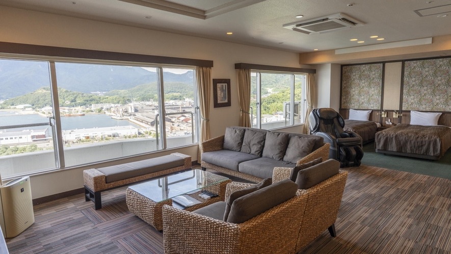 スイートルーム　ベイリゾートホテル小豆島