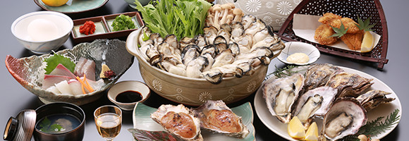 旅館 つり幸　牡蠣会席