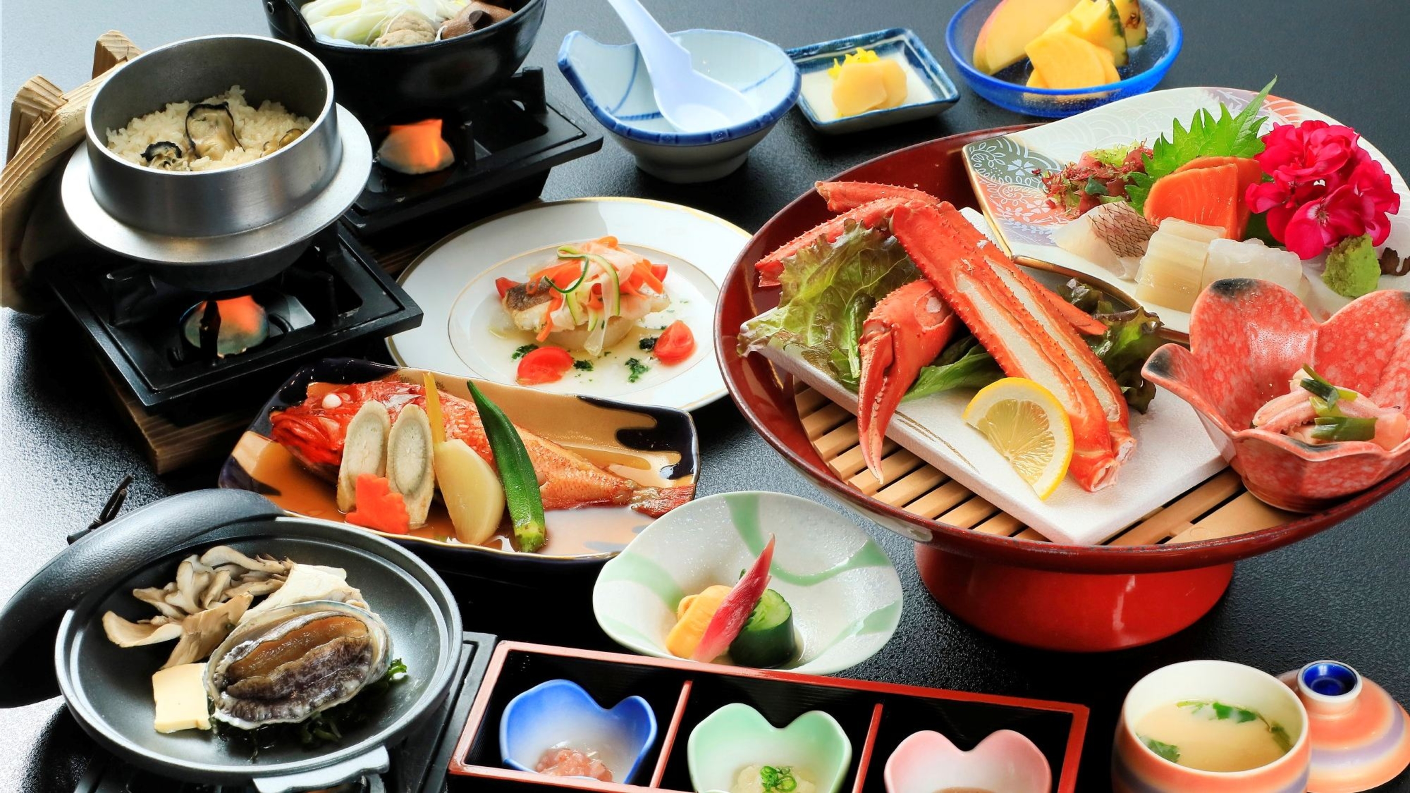 三陸花ホテル はまぎく 料理