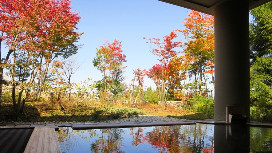 あてま高原リゾート　ベルナティオ　露天風呂