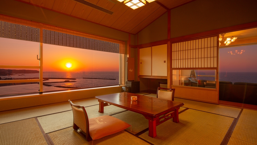 ホテルエリアワン番神岬　サンセットを望む客室