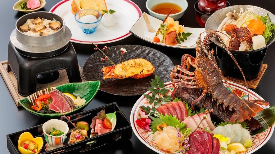 三陽荘　夕食の1例