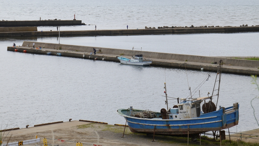 旅館　七浦荘　釣り場
