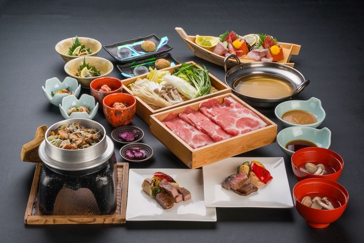 料理一例　たっぷの湯