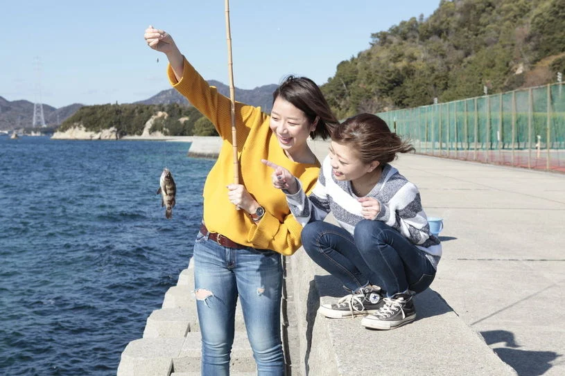 釣り　休暇村　大久野島
