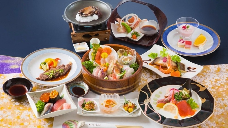 料理一例　ホテル恵風