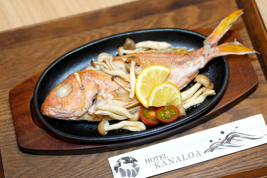 HOTEL KANALOA 島魚の煮付け