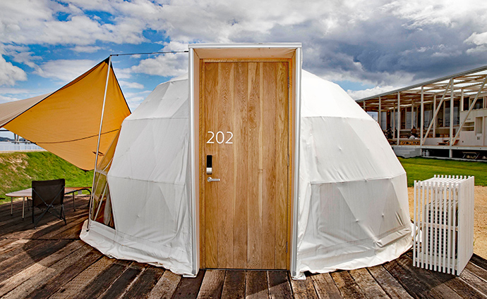 しまなみ海道 WAKKA　ドームテント