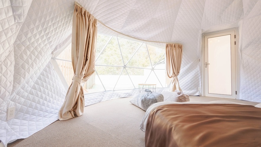 ドームテント　リバーサイドグランピング上瀬野