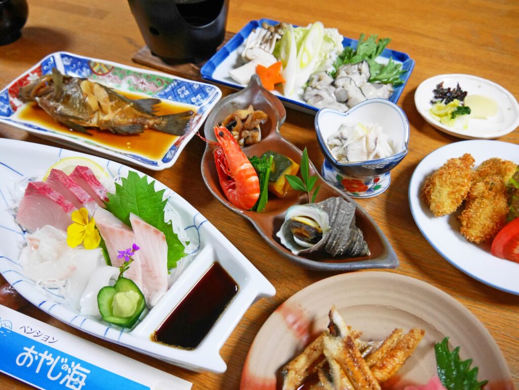 ペンション おやじの海　おやじの海会席