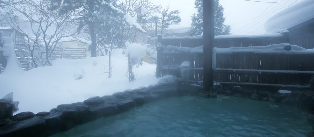 五感の湯　つるや　男性露天風呂