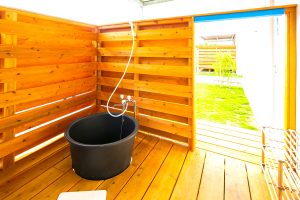 ぱいぬ島リゾート 五右衛門風呂