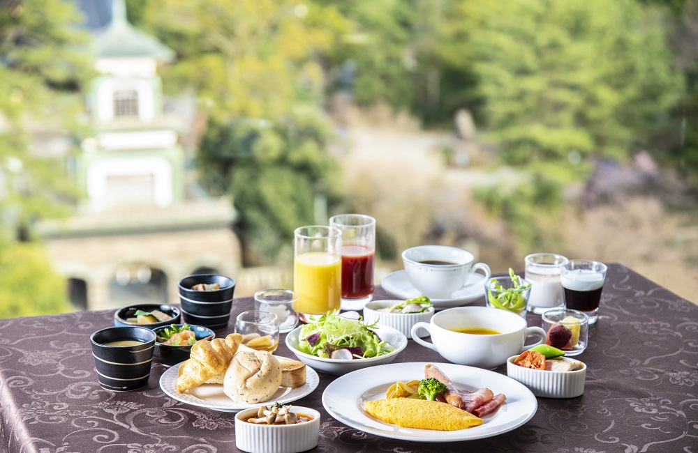 金沢ニューグランドホテル プレステージ 朝食会場 ロワ