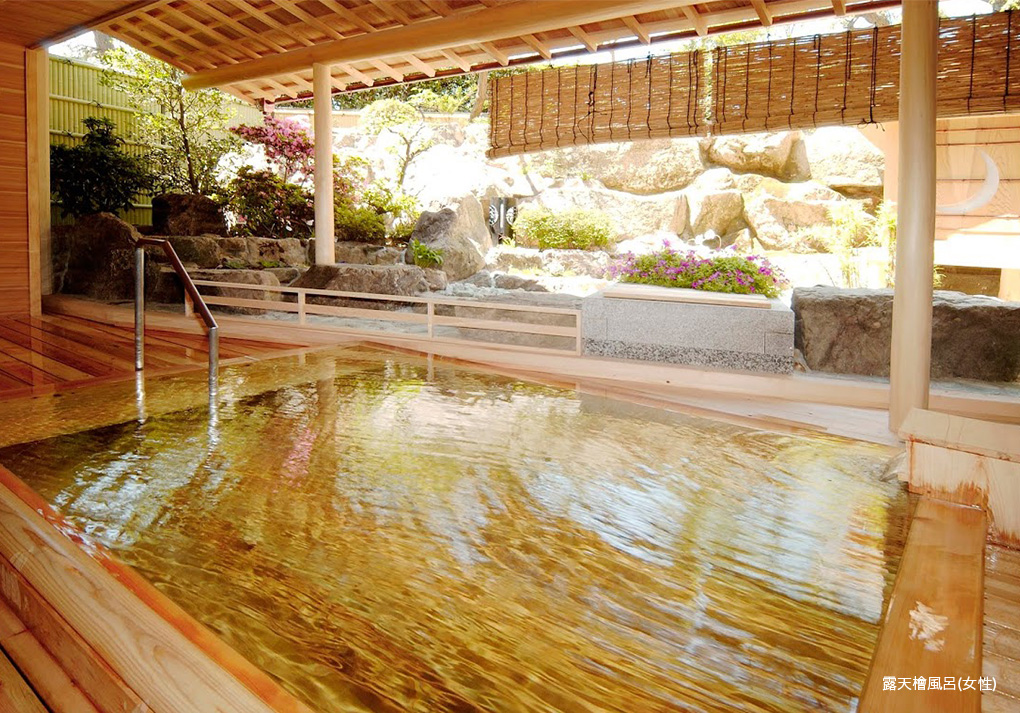 ダイヤモンド瀬戸内マリンホテル　露天檜風呂