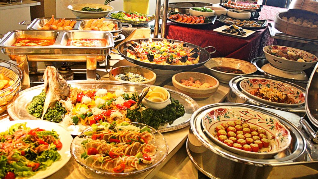 ダイヤモンド瀬戸内マリンホテル　ディナーバイキング