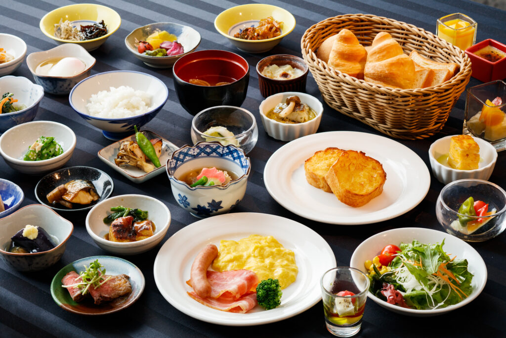 金沢ニューグランドホテル プレミア 朝食会場 ポロ