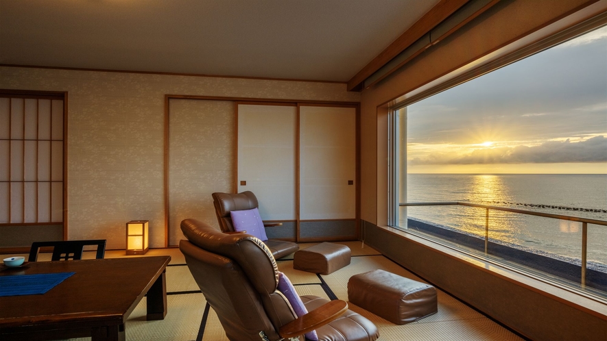 愉快亭　みやじま　オーシャンビューの客室