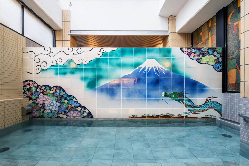 金沢ニューグランドホテル 松の湯 壁画