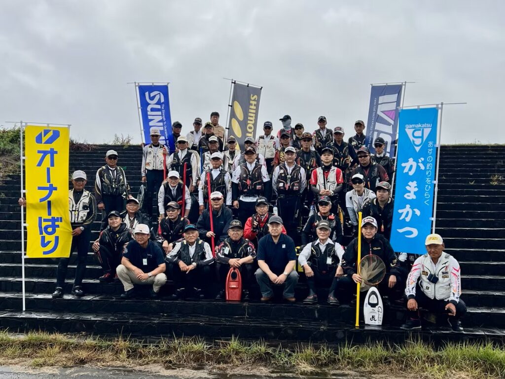 梅里苑　真室川アユ釣り大会とアユ釣り教室の様子