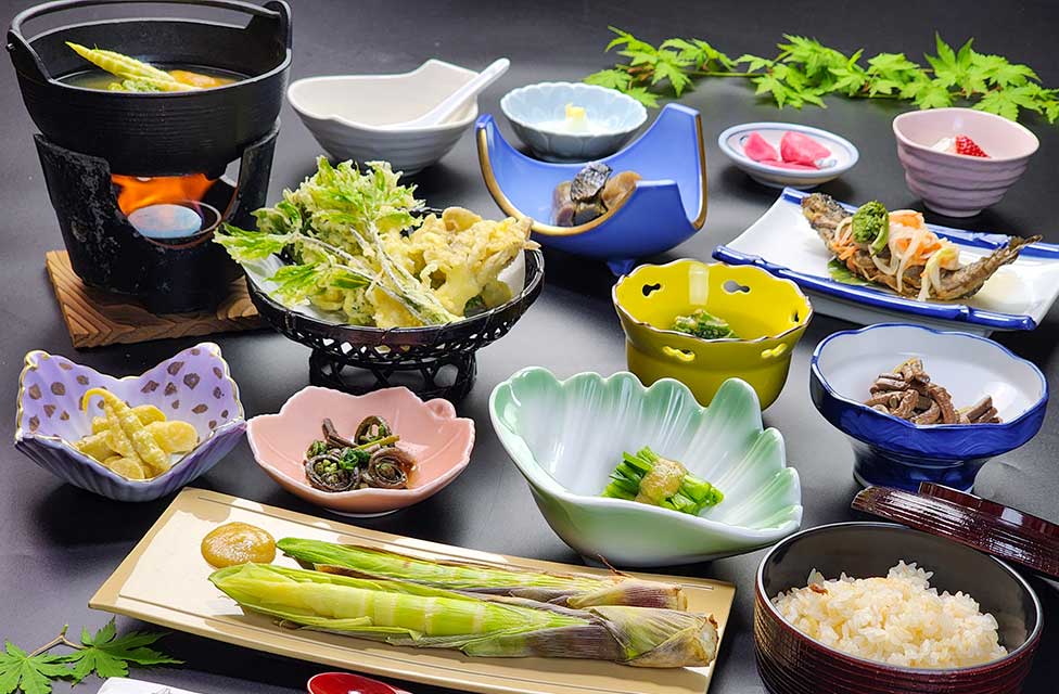 橋本荘　夕食の1例