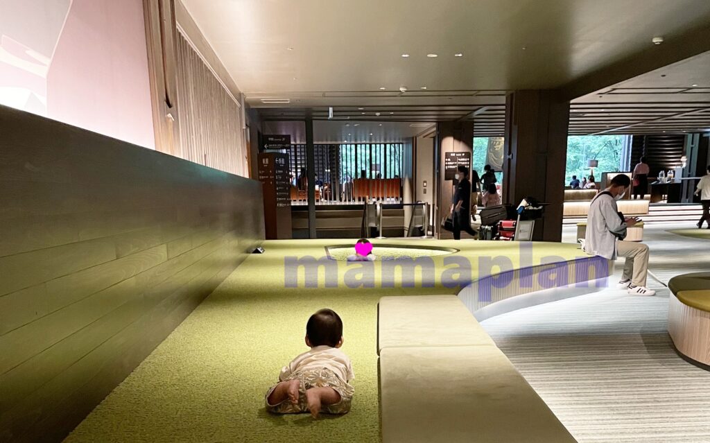 奥入瀬渓流ホテルのロビー